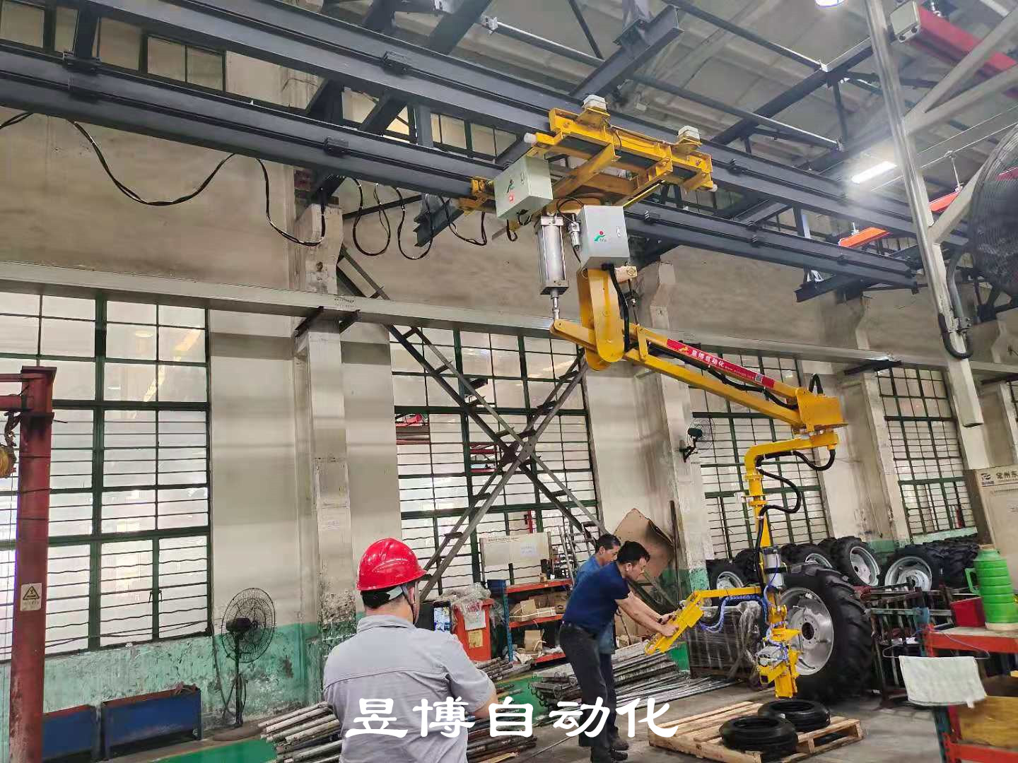 車輪裝配助力機(jī)械手